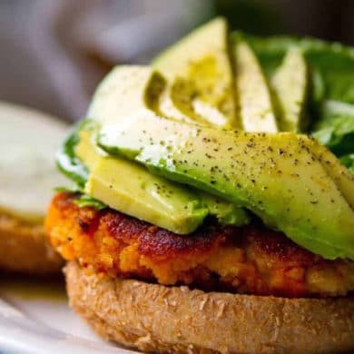 sweet potato burger, Kathy Patalsky, Happy Healthy Life, vegetarian re