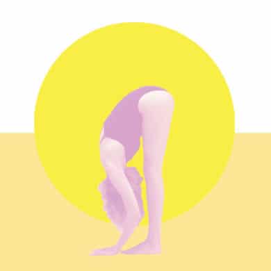 YEM, Yoga as Energy Medicine, Standing Forward Board