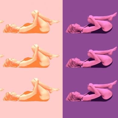 Parvati Magazine YEM Yoga as Energy Medicine - knees to chest