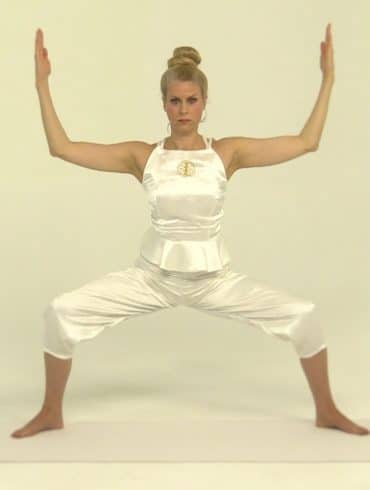 Deviasana, goddess pose, yem, yoga